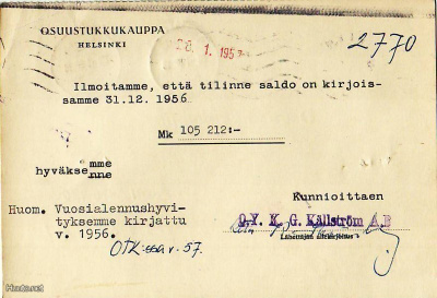 FIRMAKORTTI TURKU K G KÄLLSTRÖM