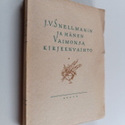 Johan Vilhelm Snellman : J.V. Snellmanin ja hänen vaimons... - pikkukuva 1