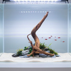 Uniikki akvaariojuurakko 40 cm | P162618 - pikkukuva 3