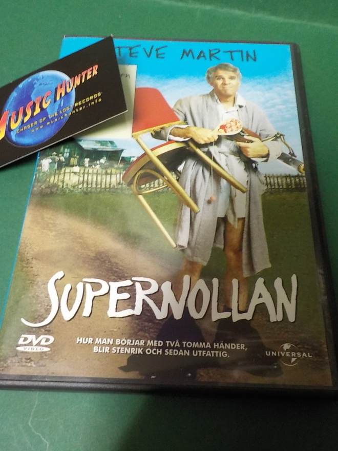 THE JERK - SUPERNOLLAN DVD (w)