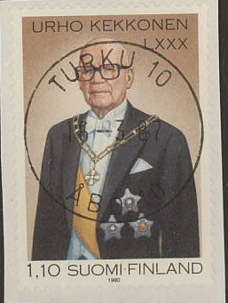 1980 Kekkonen loisto TURKU -87