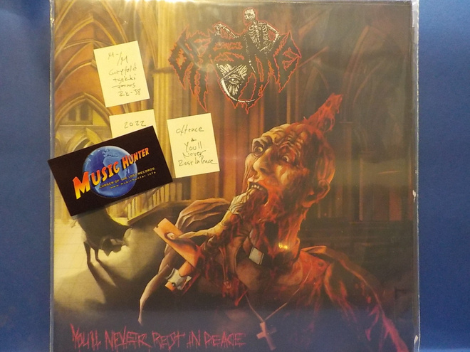 OFFENCE - YOU'LL NEVER REST IN PEACE - TSEKKI 2022 M-/M LP