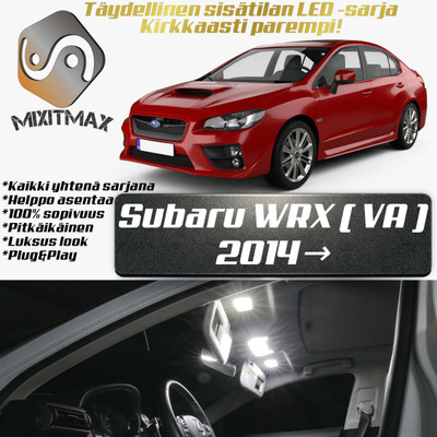 Subaru WRX (VA) Sisätilan LED-sarja 8-osainen