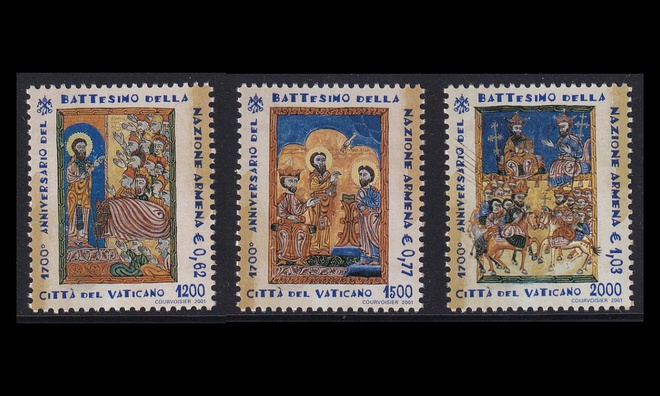 Vatikaani 1366-8 ** Kristinusko Armeniassa 1700v (2001)