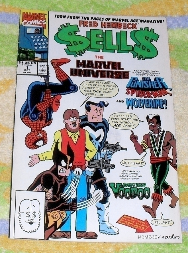Fred Hembeck Sells The Marvel Universe #1