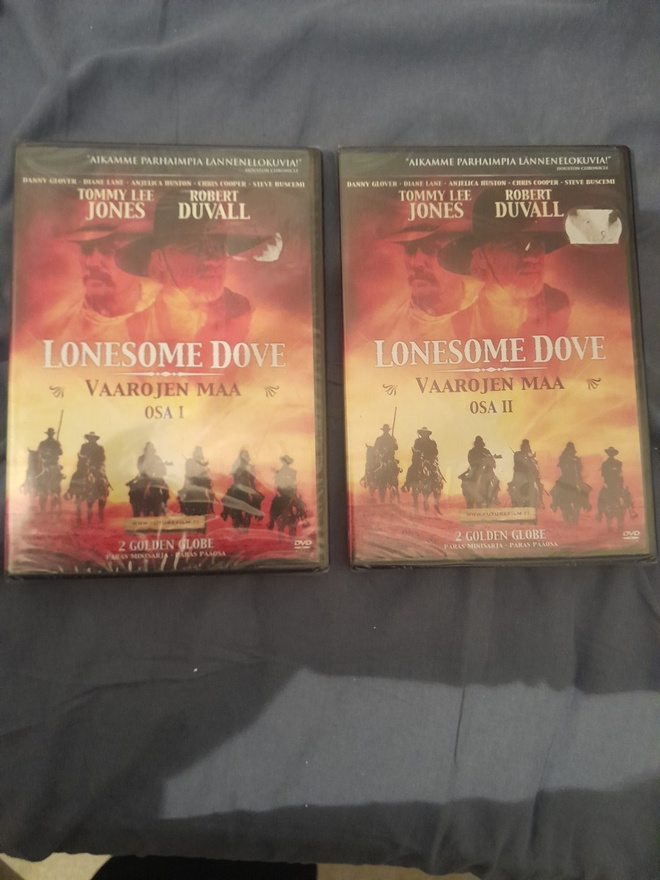 Vaarojen maa dvdt,lonesome dove,tommy lee jones,robert duval