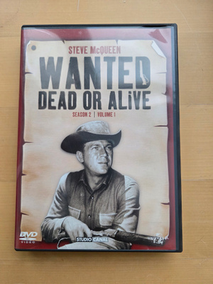 WANTED DEAD OR ALIVE . 3DVD . STEVE McQUEEN .