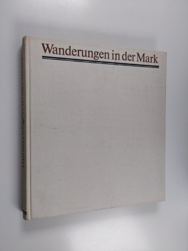 Theodor Fontane : Wanderrungen in der Mark