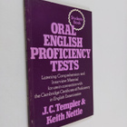 J. C. Templer : Oral English proficiency tests - pikkukuva 1
