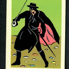 Keräilykuva - Zorro Walt Disney Productions - pikkukuva 1