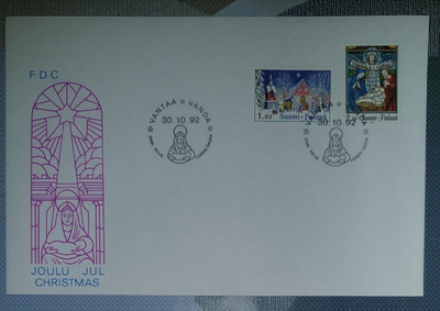 1992  Joulu  FDC