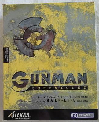 Sierra Gunman Chronicles PC-peli, Big box, near mint