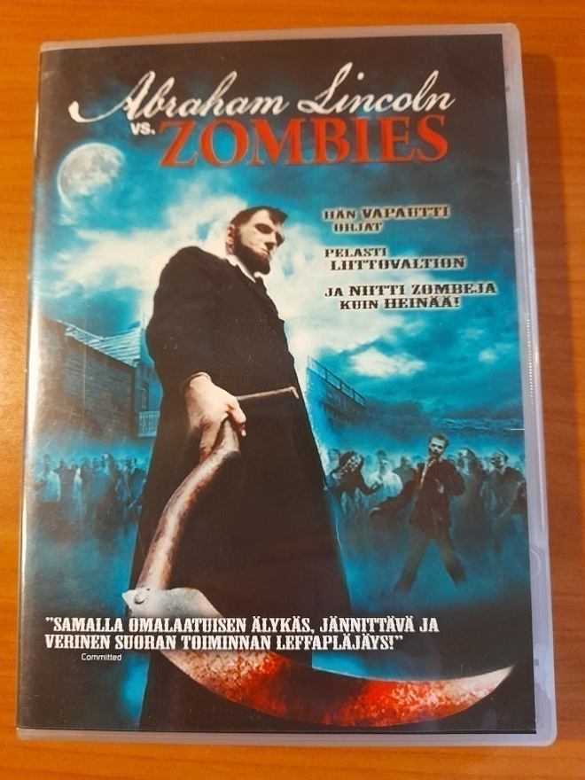 Abraham Lincoln vs. Zombies DVD