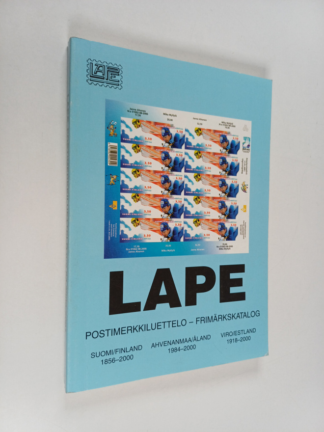 Lape postimerkkiluettelo n:o 63 : 2000-2001