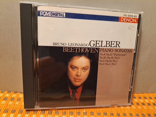 Beethoven:Sonatas for piano Vol.1-Bruno-Leonardo Gelber CD