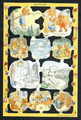 MLP 1936 - Kiiltokuva-arkki - Ida Bohatta - Pienet karhut