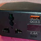 150W Autoinvertteri 12V/24V -> 220V + QC3.0 / PD #31626 - pikkukuva 5