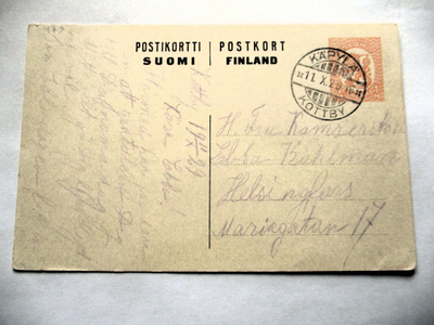 1929 Käpylä ehiöllä