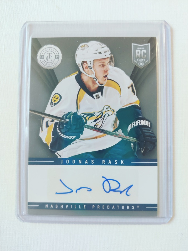 Joonas Rask - 13-14 Totally Certified Rookie AU
