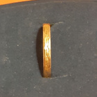 Kultasormus 18K 750 halk. 20mm ei kaiverruksia - pikkukuva 4