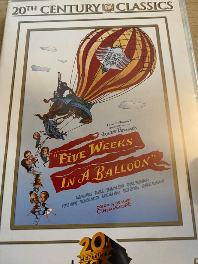 Five weeks in a balloon