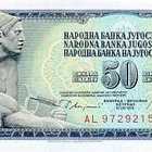 YUGOSLAVIA 50 DINARA 1978 P-89 UNC  (K15-S128) - pikkukuva 1