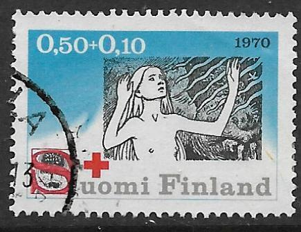 Punainen risti 1970 0,50+0,10mk (LAPE 674) O
