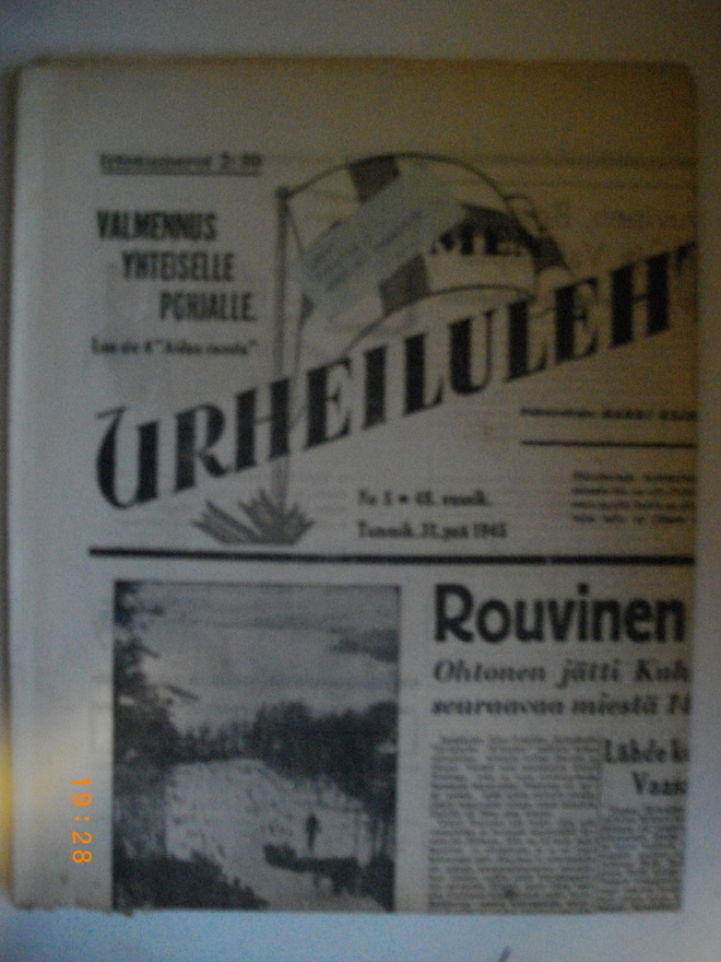 Suomen Urheilulehti Nro 5/1945 (25.2)