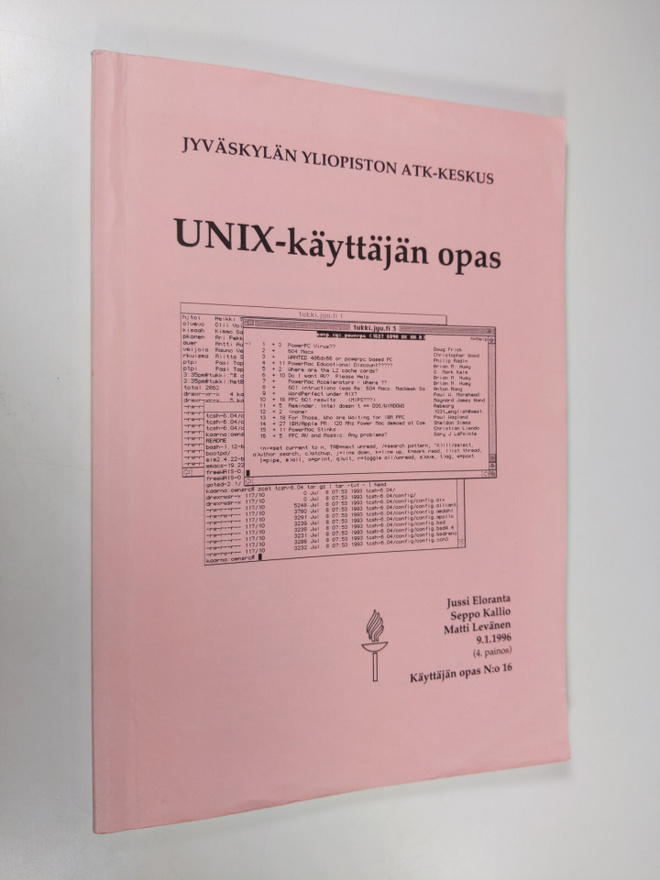 Jussi Eloranta : UNIX-käyttäjän opas