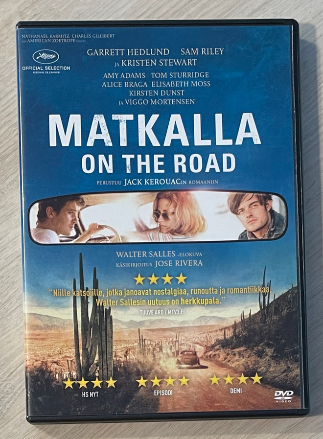 Matkalla (2012) Jack Kerouacin romaanista