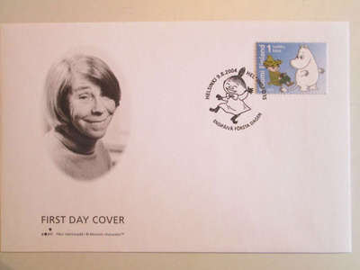 FDC ENSIPÄIVÄKUORI 9.8.2004 TOVE JANSSON MUUMIMERKKI1 KL