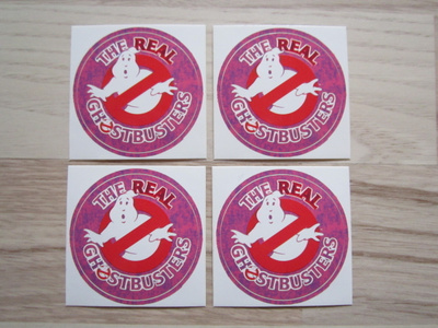 Ghostbusters -tarra, 4 kappaletta ("kirjava")