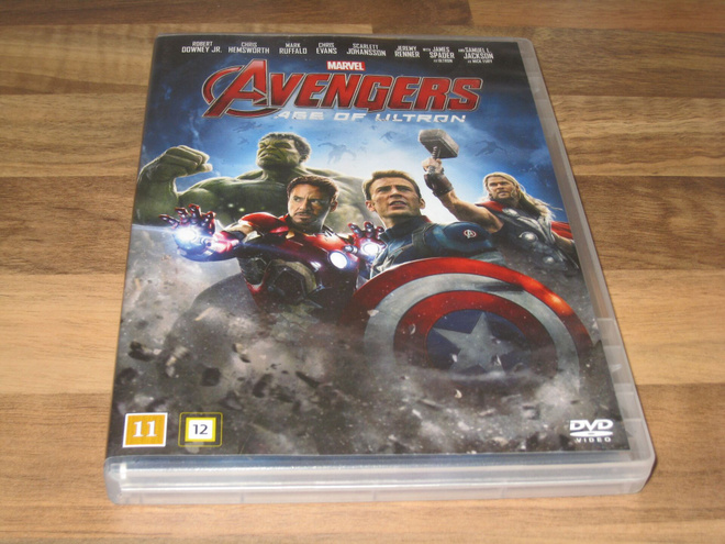 Marvel Avengers Age Of Ultron dvd