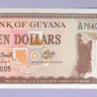 Guyana 10 Dollars v.1992 UNC P-23f - pikkukuva 1