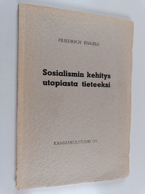 Friedrich Engels : Sosialismin kehitys utopiasta tieteeksi