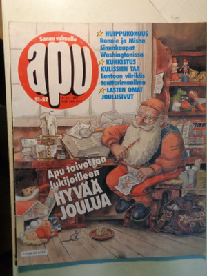 Apu lehti Nro 51-52/1987 (19.8)