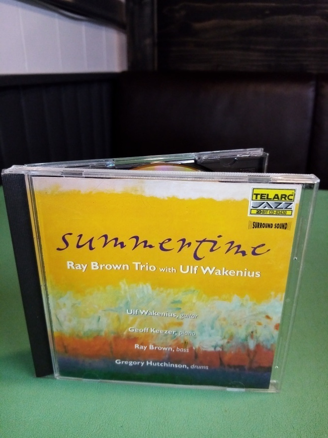 CD RAY BROWN TRIO WITH ULF WAKENIUS :  SUMMERTIME