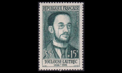 Ranska 1207 ** Merkkihenkilöitä 35 + 15 Fr (1958)