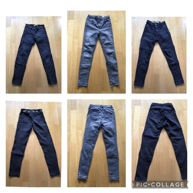 Kolmet farkut, koko 36 / 26”