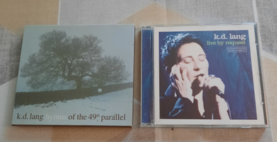 2x K.D. Lang cd