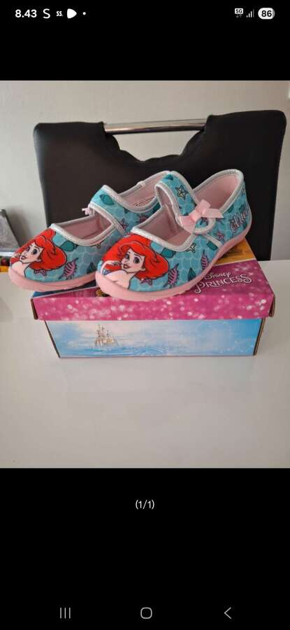 Tyttöjen Disney Ariel kengät koko 31