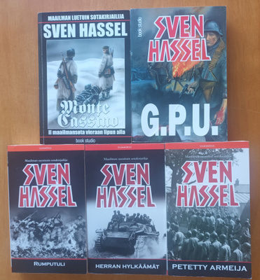 5 x Sven Hassel (tarkemmat tiedot kuvauksessa)