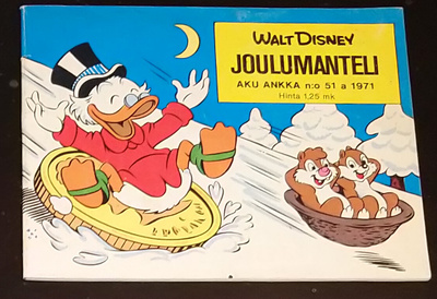 Aku Ankka Joulumanteli 1971