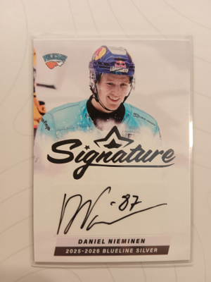   Daniel Nieminen Pelicans 25-26 Blueline 2 Signature Silver