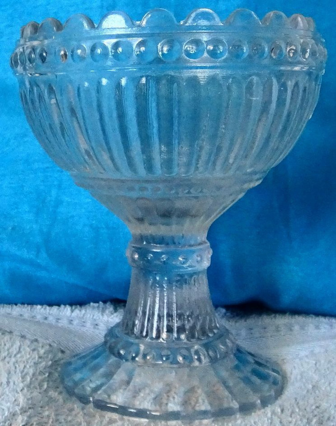 Mariskoolin tyylinen kulho, väritön, 15cm