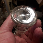Vanha, ehkä suomalainen lasi kannu. Miniatyyri - pikkukuva 3