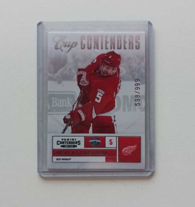 11-12 Contenders Nicklas Lindstrom Cup Contenders /999