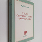 Ralf Norrman : Några österbottniska vattennamn - pikkukuva 1