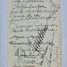 VANHA Ruokalista Menu Paljon Nimmareita Takana 1948 - pikkukuva 2