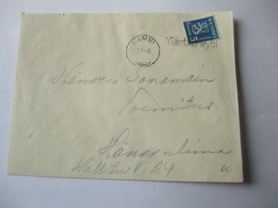 1945 Ylänteenkylä rivil + Lammi kuorella
